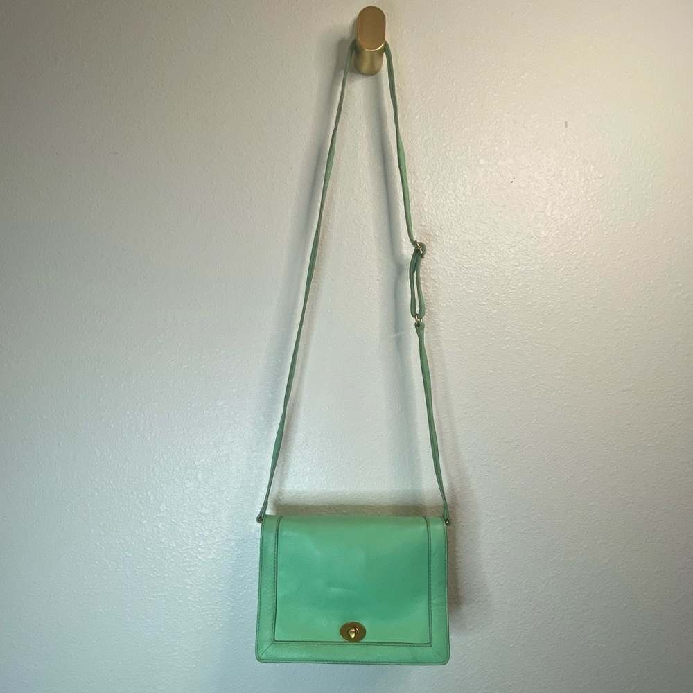 J.CREW TILLARY CROSSBODY CLUTCH HANDBAG MINTGREEN